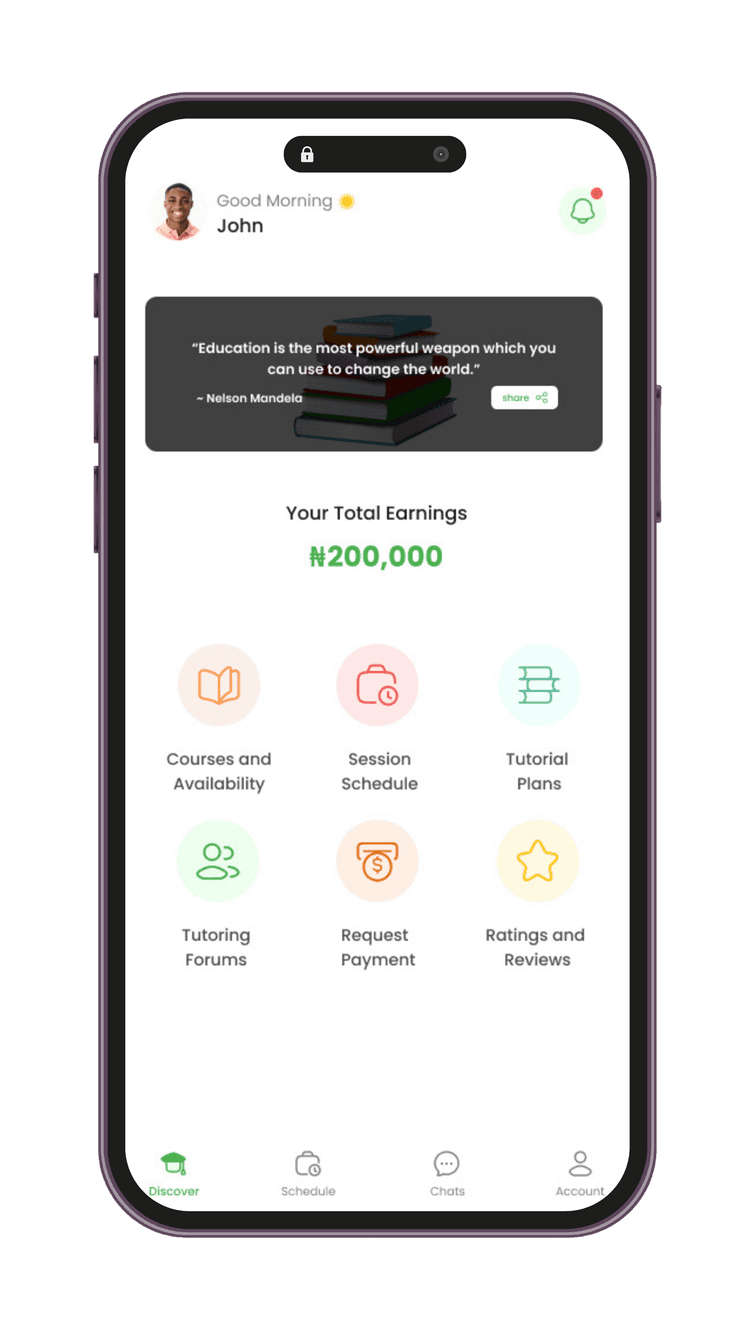 Tutor App Preview